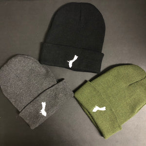 12 Custom Cuff Beanies With Your Logo Flat or 3D Puff Embroidery